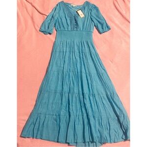 Women’s Blue Long Maxi Dress Size Small